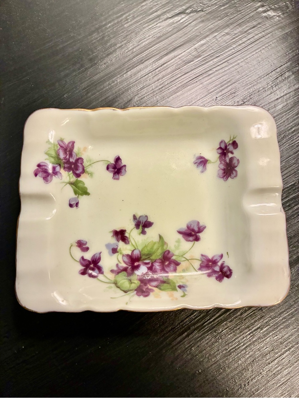 Vintage Hal-Sey Fifth Porcelain Ashtray/Trinket Dish